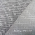 Color blanco 100% tela jacquard de algodón para prenda